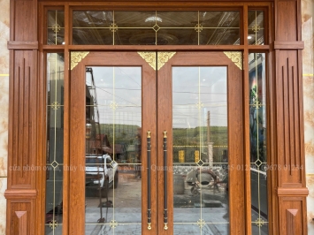  Cửa Nhôm Kính Kết Hợp Nan Hoa Ý: Sự Tinh Tế Và An Toàn Tuyệt Đối
