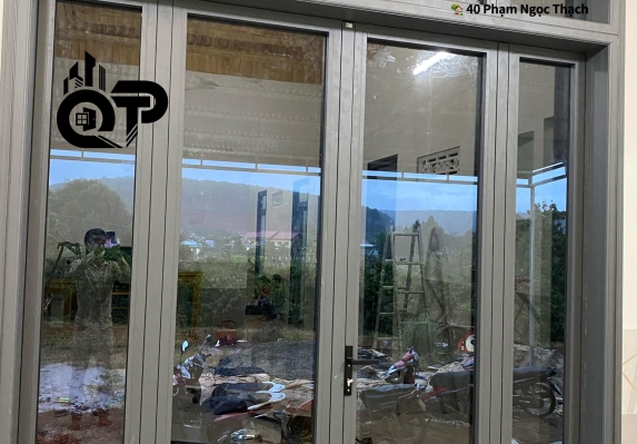 CỬA NHÔM KÍNH 4 CÁNH ĐẸP MẮT