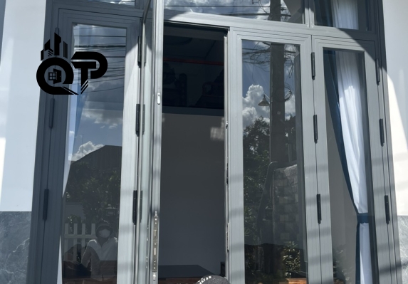 CỬA XINGFA QUẢNG ĐÔNG NHẬP KHẨU MÀU XÁM GHI